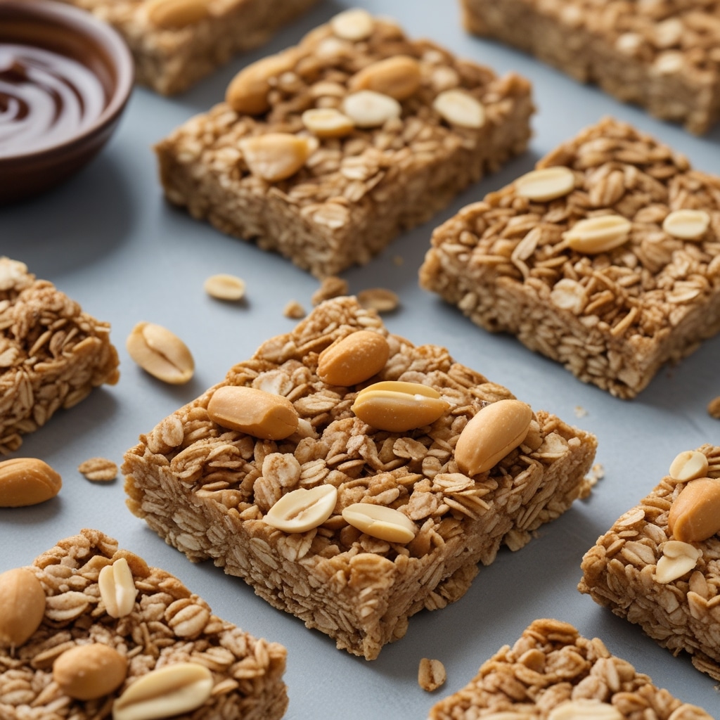 Crunchy Peanut Butter Oat-Free Granola Bars