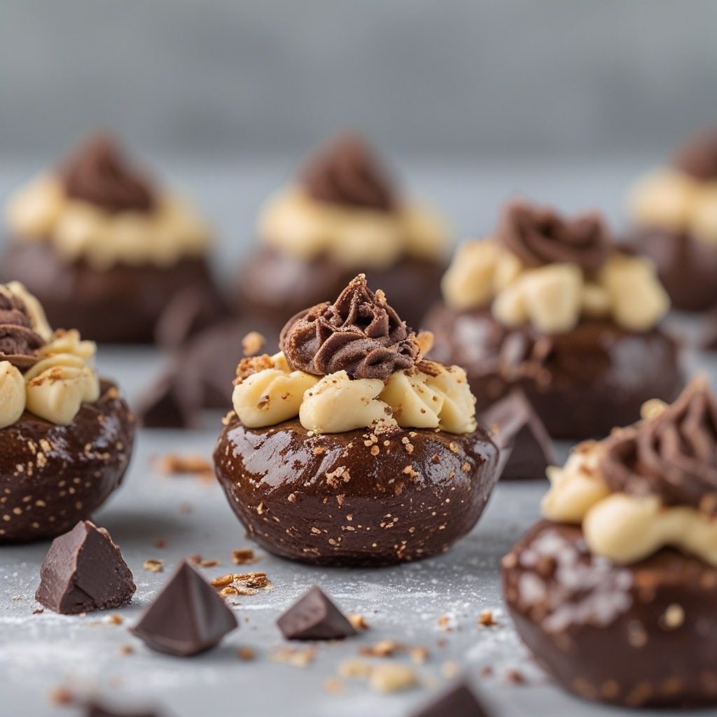 No-Bake Cottage Cheese Brownie Batter Protein Bites