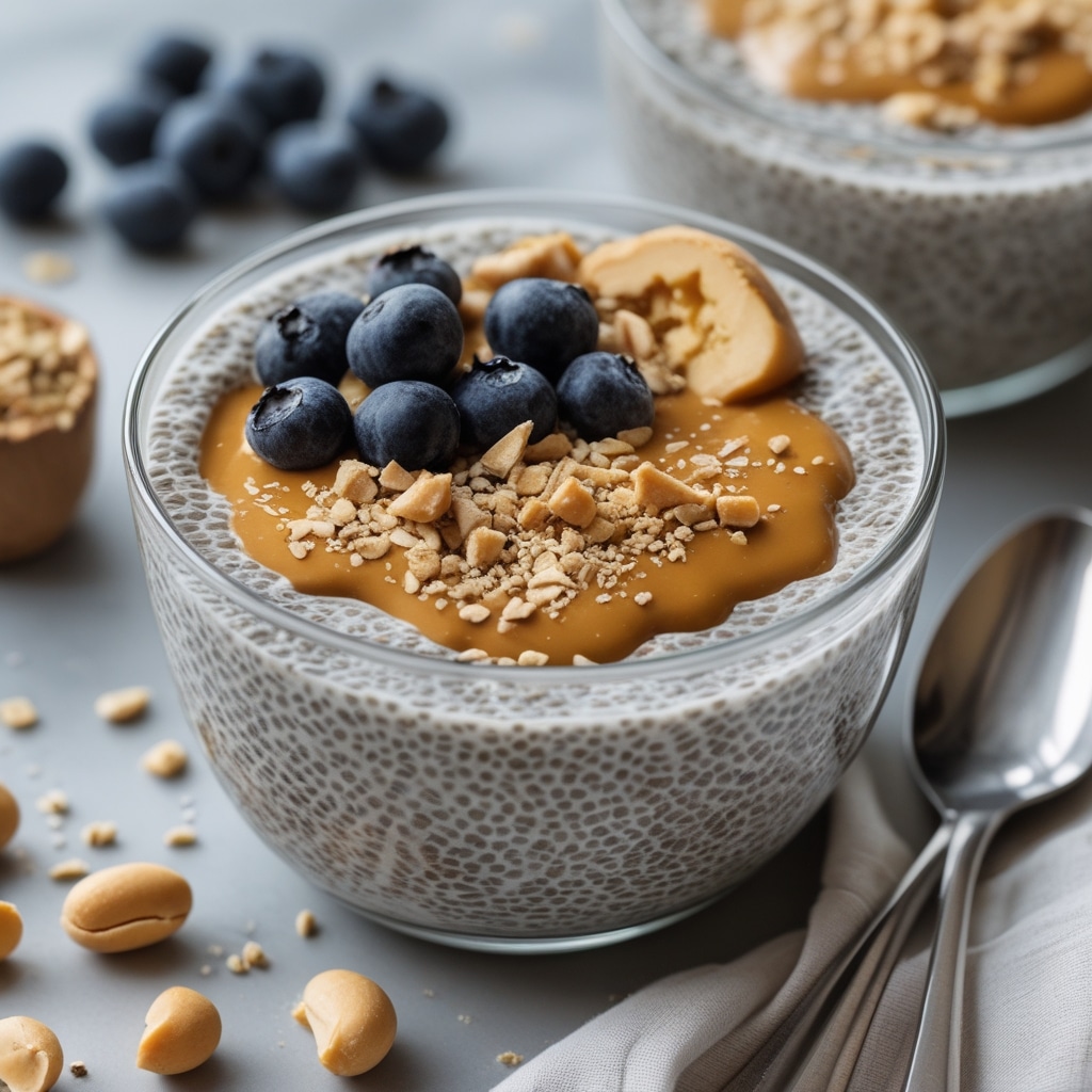 Protein-Packed Peanut Butter Chia Pudding