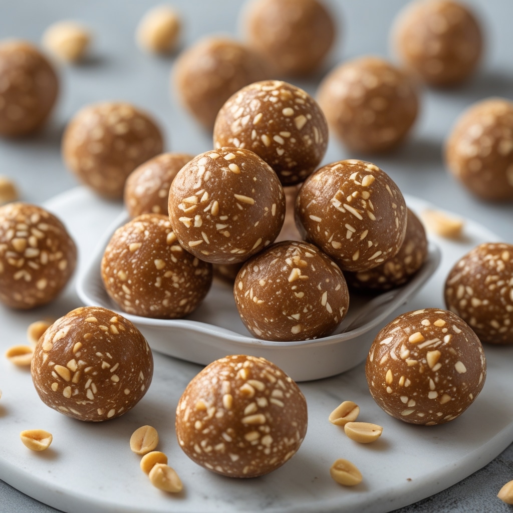 No-Bake Peanut Butter Protein Balls