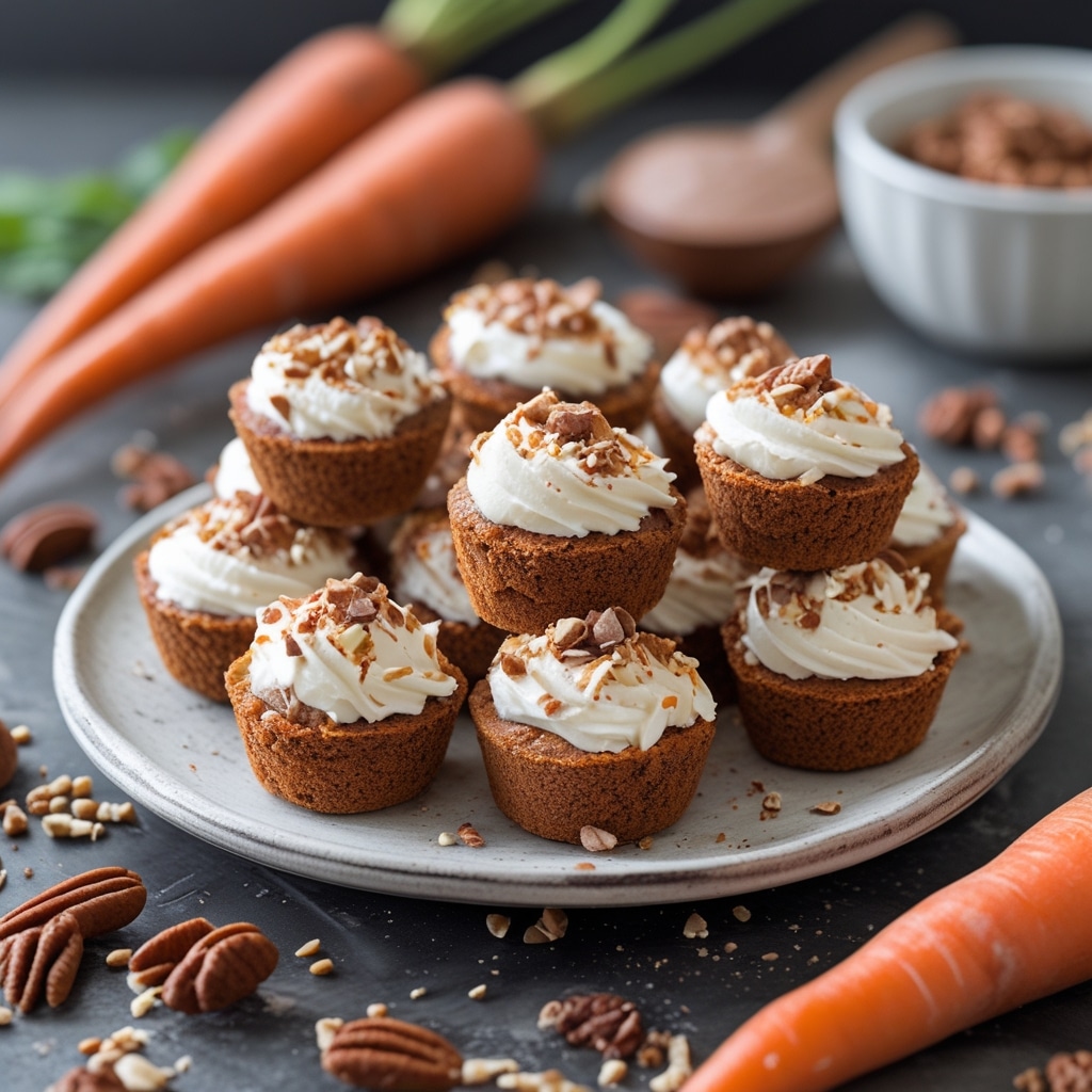 High-Protein Keto Carrot Cake Bites