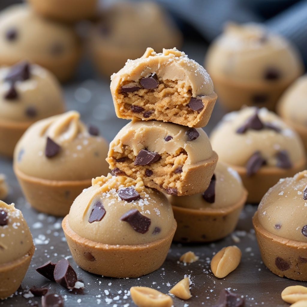 High-Protein Peanut Butter Cookie Dough Bites