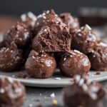 No-Bake Cottage Cheese Brownie Batter Protein Bites