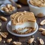 Peanut Butter Frozen Yogurt Bars