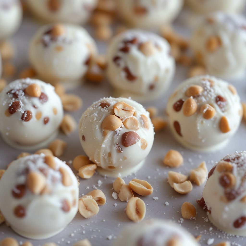 White Chocolate Peanut Butter Balls
