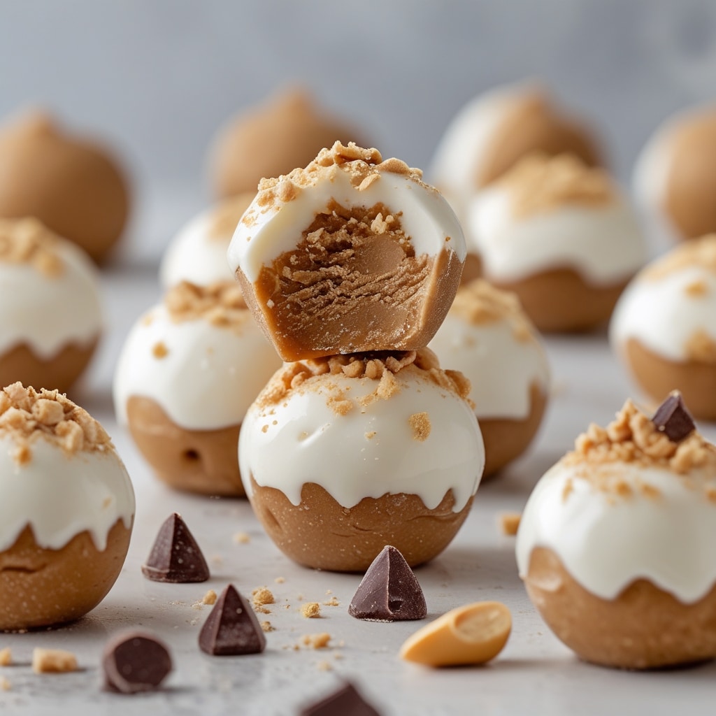Frozen Greek Yogurt Peanut Butter Bites