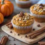 Healthy Pumpkin Spice Cottage Cheese Muffins for Fall Enjoyment