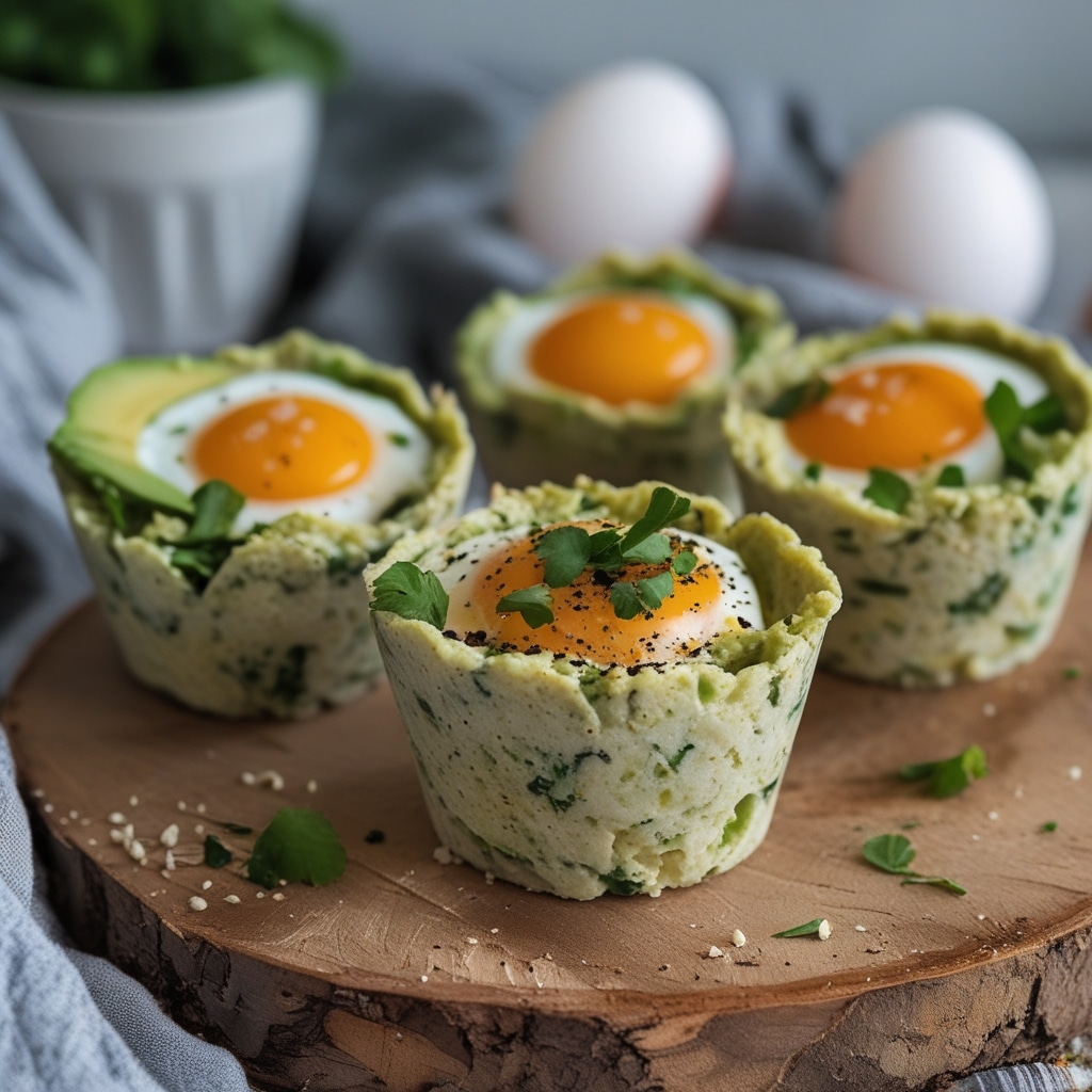 High-Protein Avocado & Egg Breakfast Cups