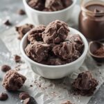 Frozen Chocolate Greek Yogurt Clusters
