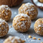 Peanut Butter Coconut Protein Balls