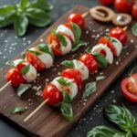 Caprese salad skewers
