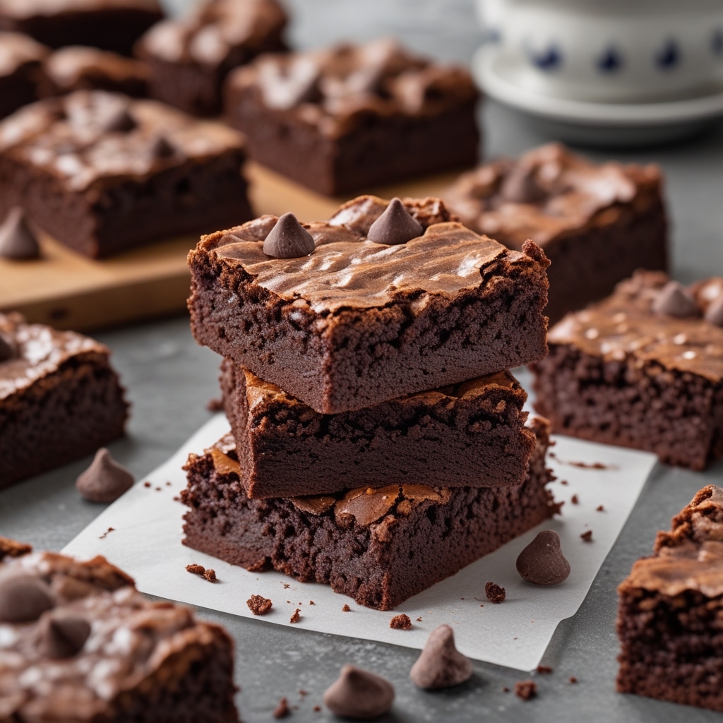 fudgy cottage cheese brownies