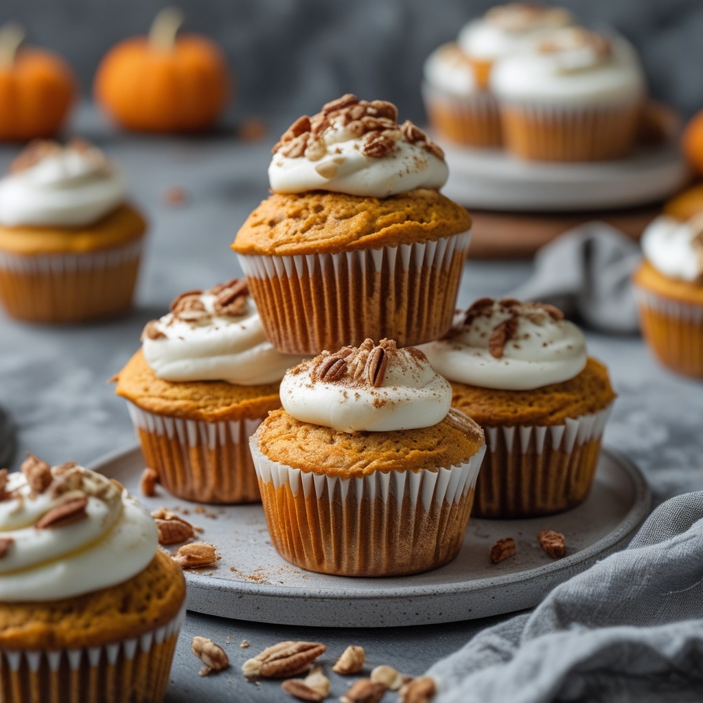 Amazing Greek Yogurt Pumpkin Muffins