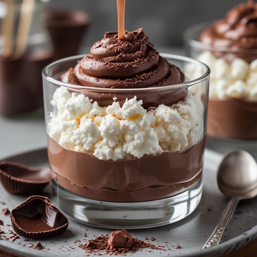 Easy and Healthy Cottage Cheese Chocolate Mousse