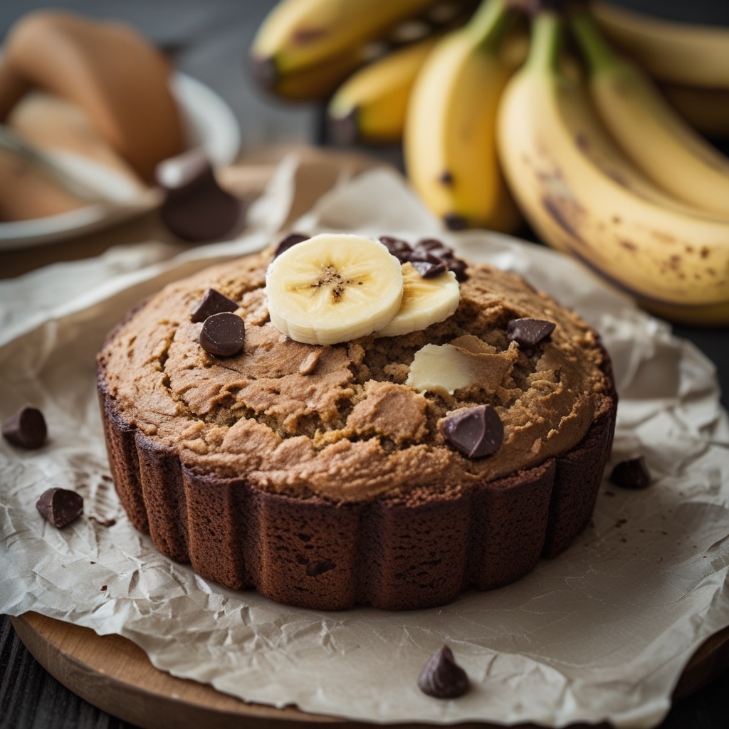 3-Ingredient Protein Banana Bread