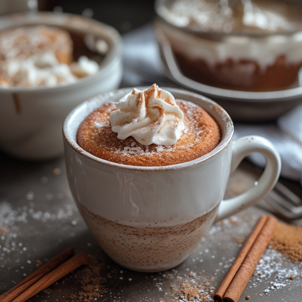 Brown Sugar Cinnamon Mug Cake