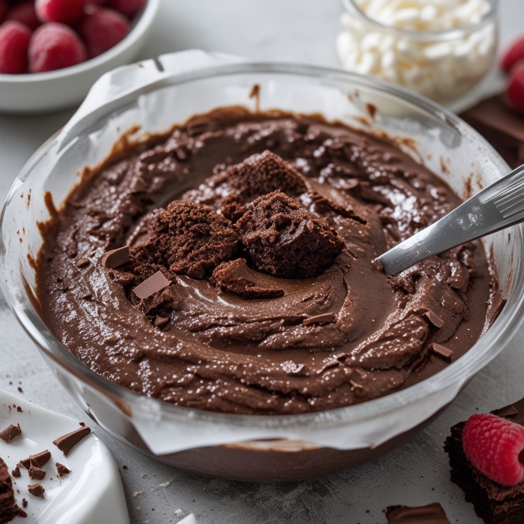 Cottage Cheese Brownie Batter (high protein)