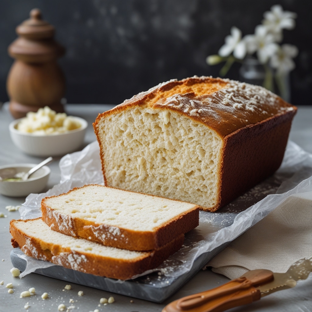 Flourless Cottage Cheese Bread (5 Ingredients)