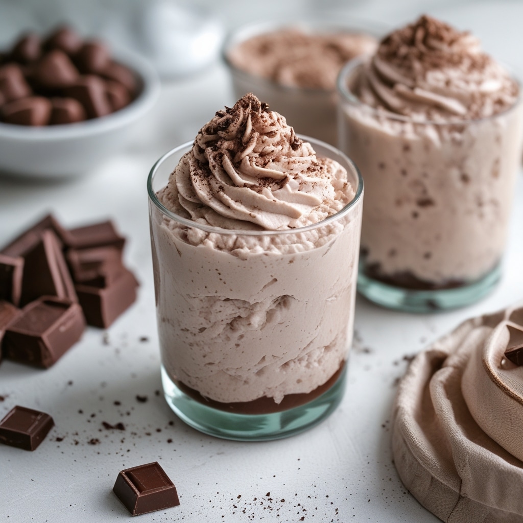 Chocolate Protein Cottage Cheese Mousse
