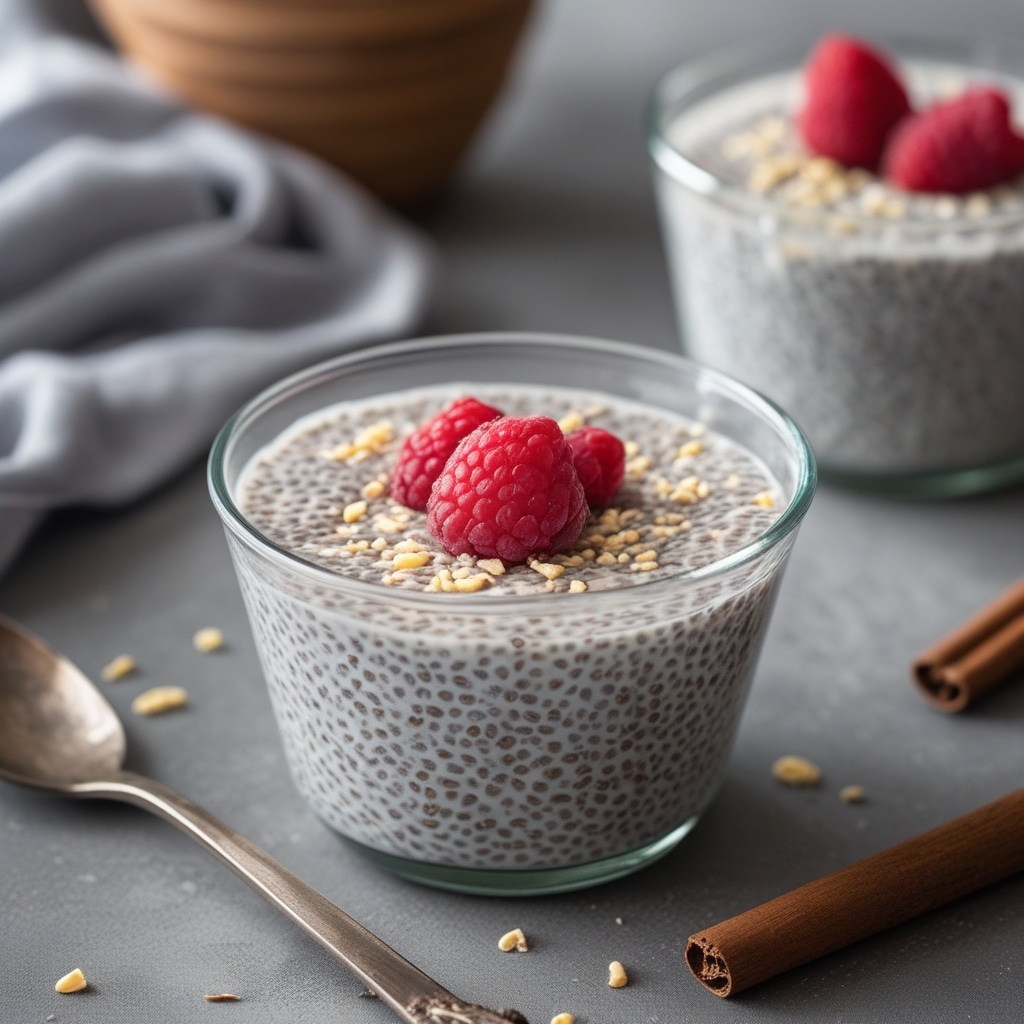 Vanilla Protein Chia Pudding Cups