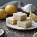 Lemon Coconut Frozen Protein Squares