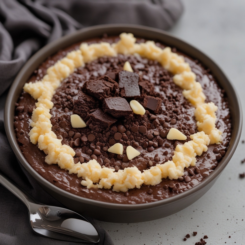 Cottage Cheese Brownie Batter (high protein)