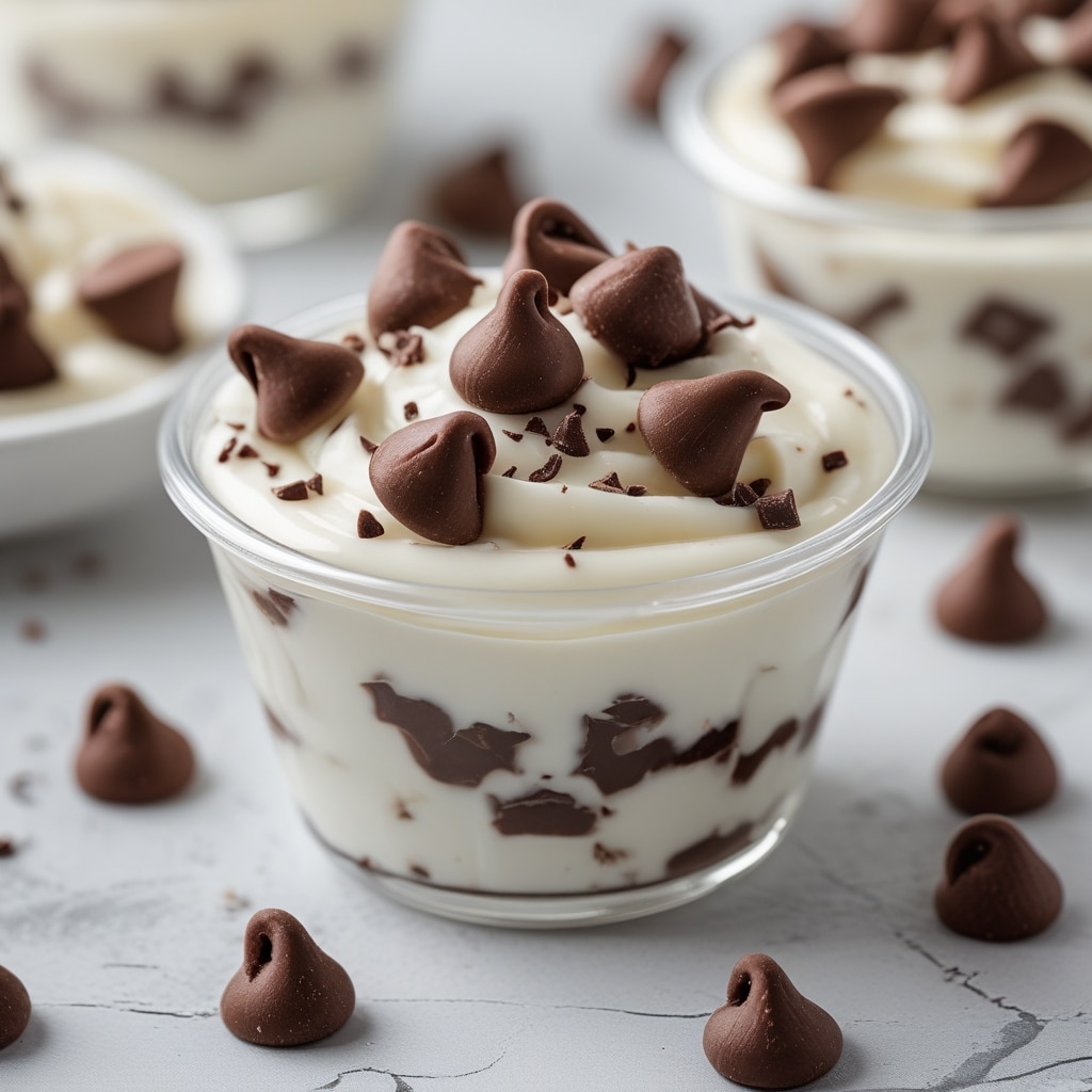 Chocolate Chip Protein Yogurt Cups