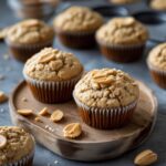 Cottage Cheese Peanut Butter Protein Muffins