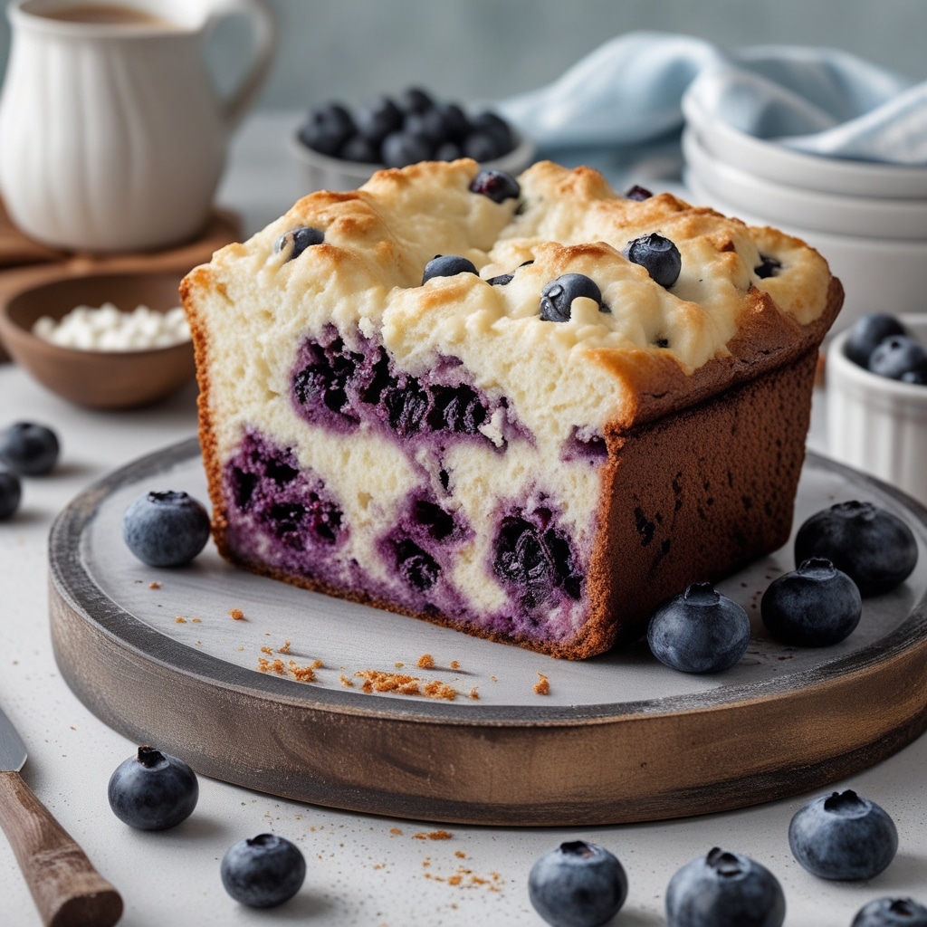 The Best Cottage Cheese Blueberry Cloud Bread