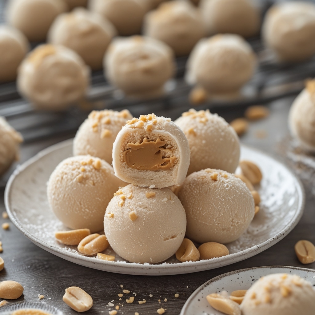 Snack Time Bliss: Frozen Greek Yogurt Peanut Butter Bites