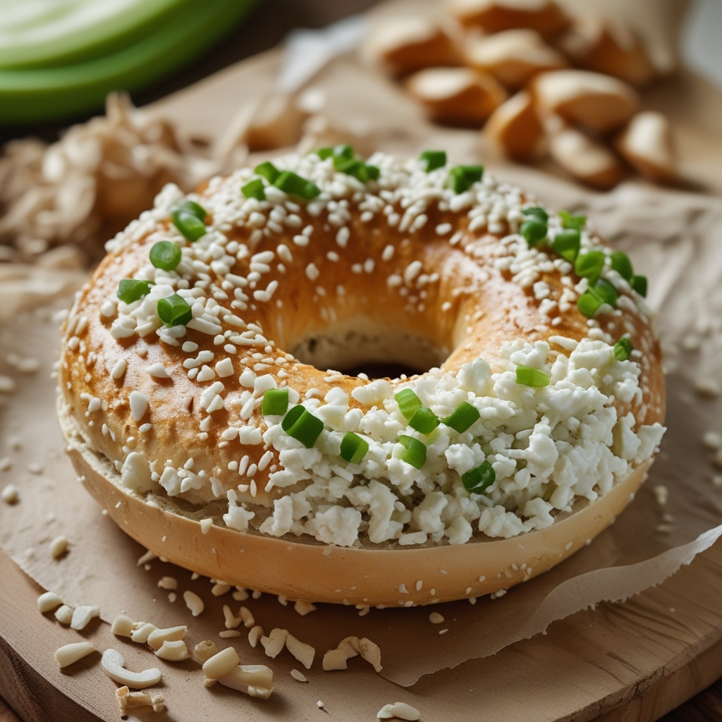 High-Protein Cottage Cheese Bagels