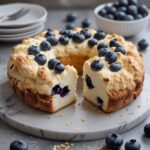 Blueberry Fluffy Cottage Cheese Cloud Bread