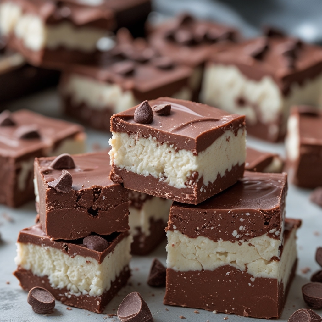 No-Bake Chocolate Cottage Cheese Fudge