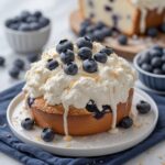 Blueberry Fluffy Cottage Cheese Cloud Bread