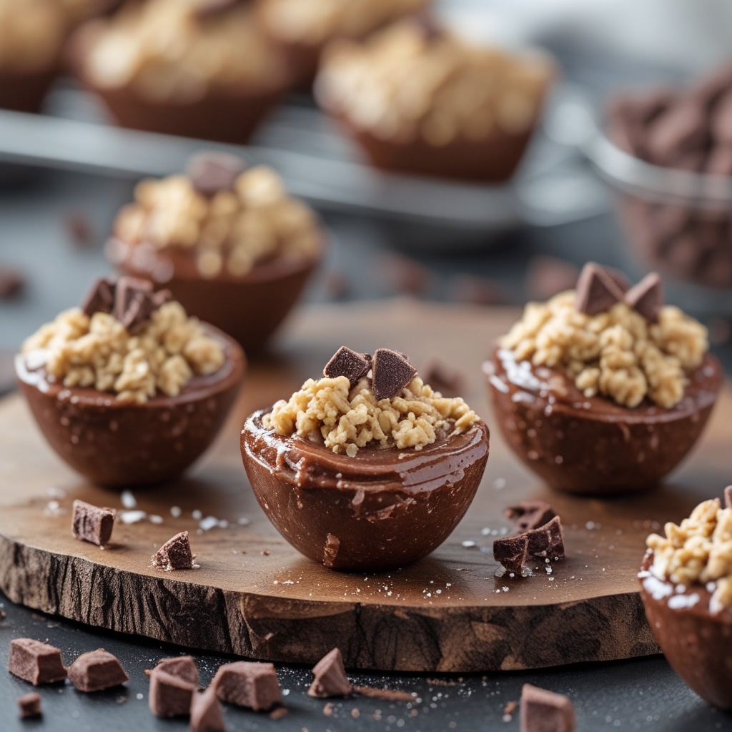 No-Bake Cottage Cheese Brownie Batter Protein Bites