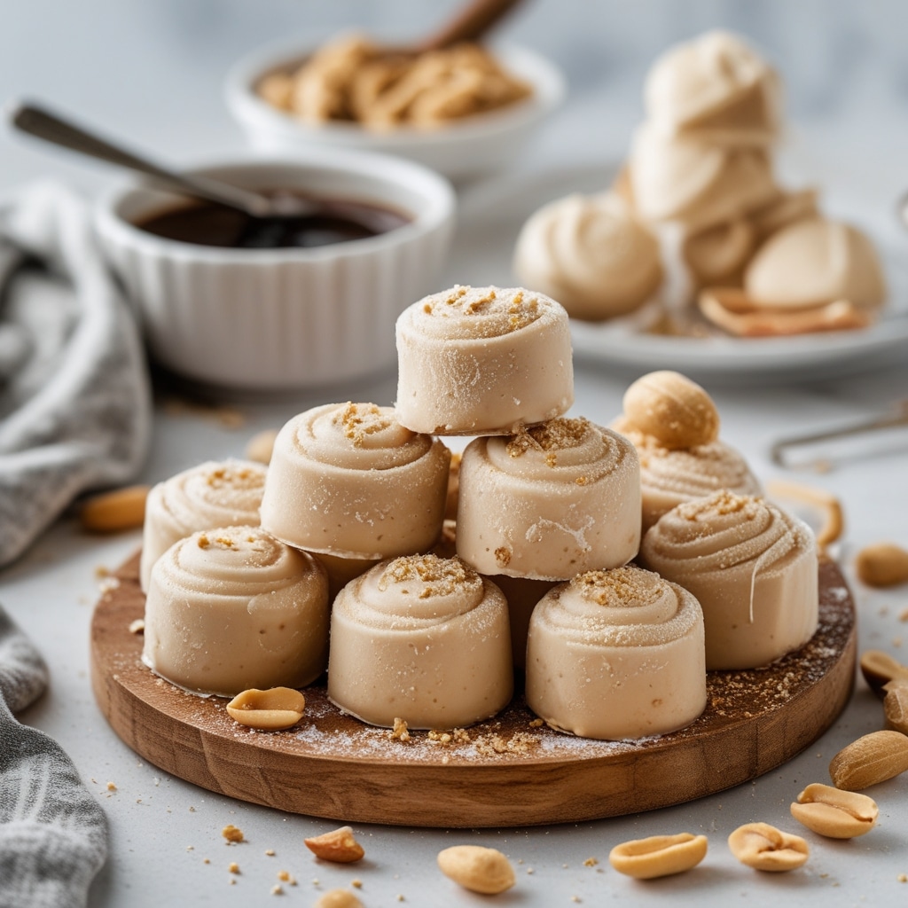 Frozen Peanut Butter Greek Yogurt Bites Recipe