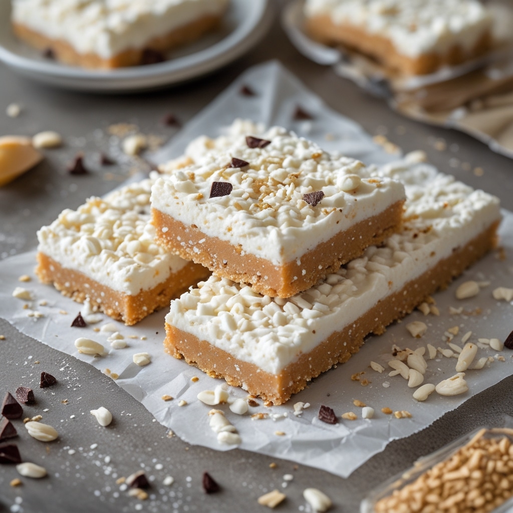 No-Bake Cottage Cheese Protein Bars