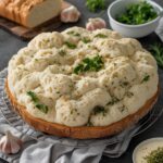 Keto Cloud Bread with Garlic & Herbs