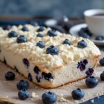 Blueberry Fluffy Cottage Cheese Cloud Bread