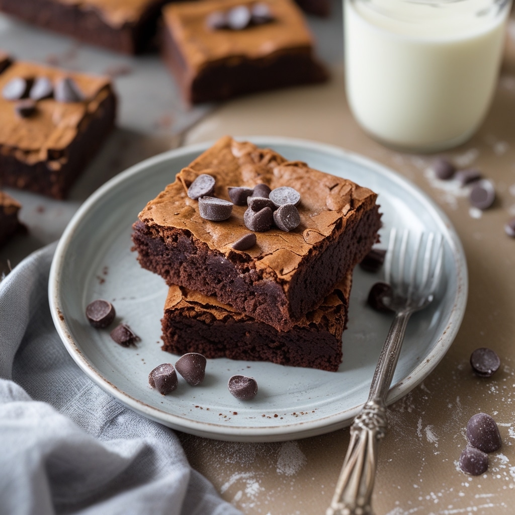 Cottage Cheese Protein Brownies