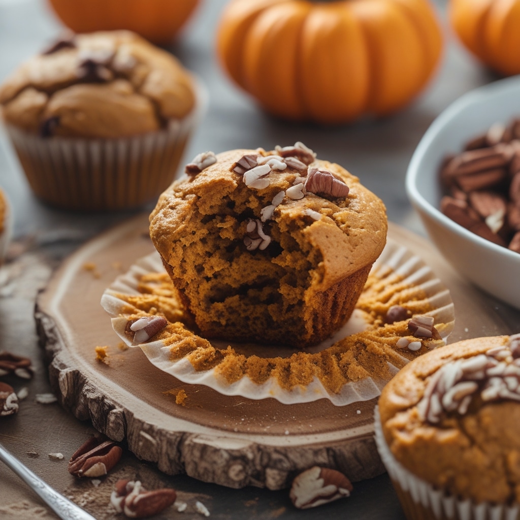 Healthy Pumpkin Muffins
