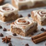Keto Cinnamon Roll Protein Bars