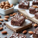 No-Bake Chocolate Almond Protein Bars