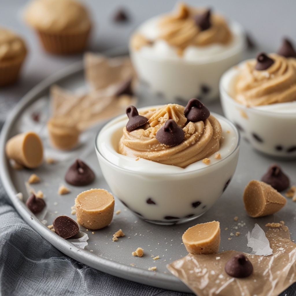 Frozen Greek Yogurt Peanut Butter Chocolate Chip Bites