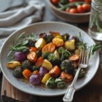Oven roasted vegetables