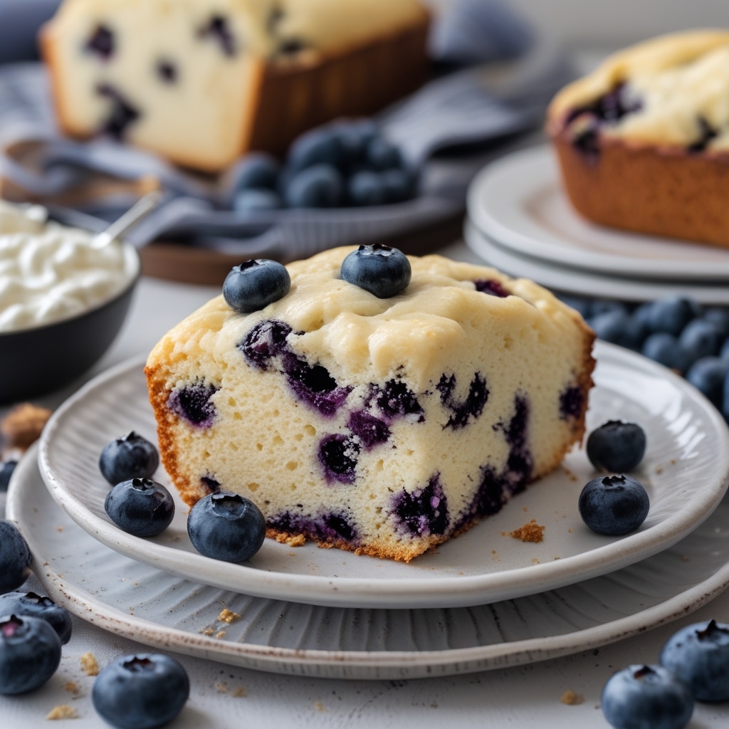 Easy Cottage Cheese Blueberry Cloud Bread