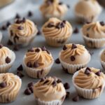 Frozen Greek Yogurt Peanut Butter Bites with Chocolate Chips