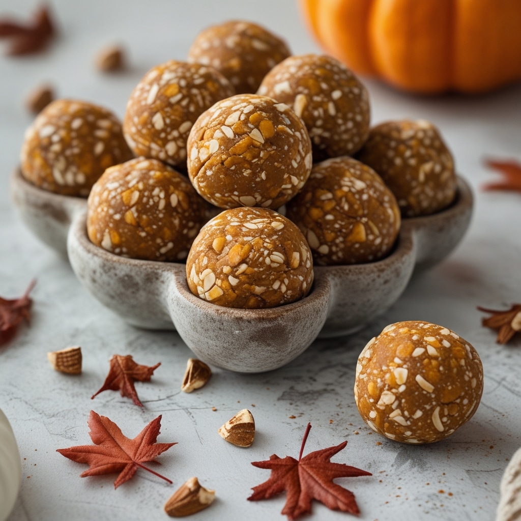 Arbonne Pumpkin Protein Balls With Autumn Flavor