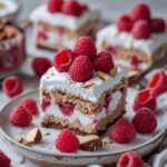 Raspberry Almond Fluff Dessert