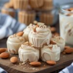 Almond Butter Frozen Yogurt Bites